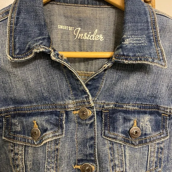 Cropped Jean jacket - Picture 3 of 5